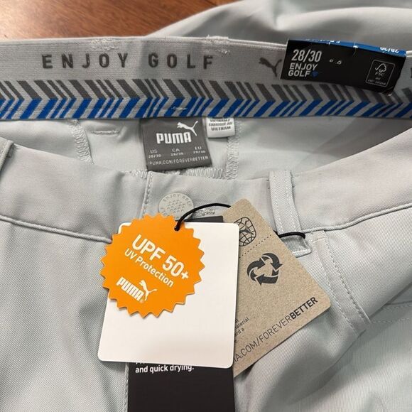 NWT Puma Dealer Golf Ash Gray SPF 50 Pants Size 28/30 - Picture 7 of 12